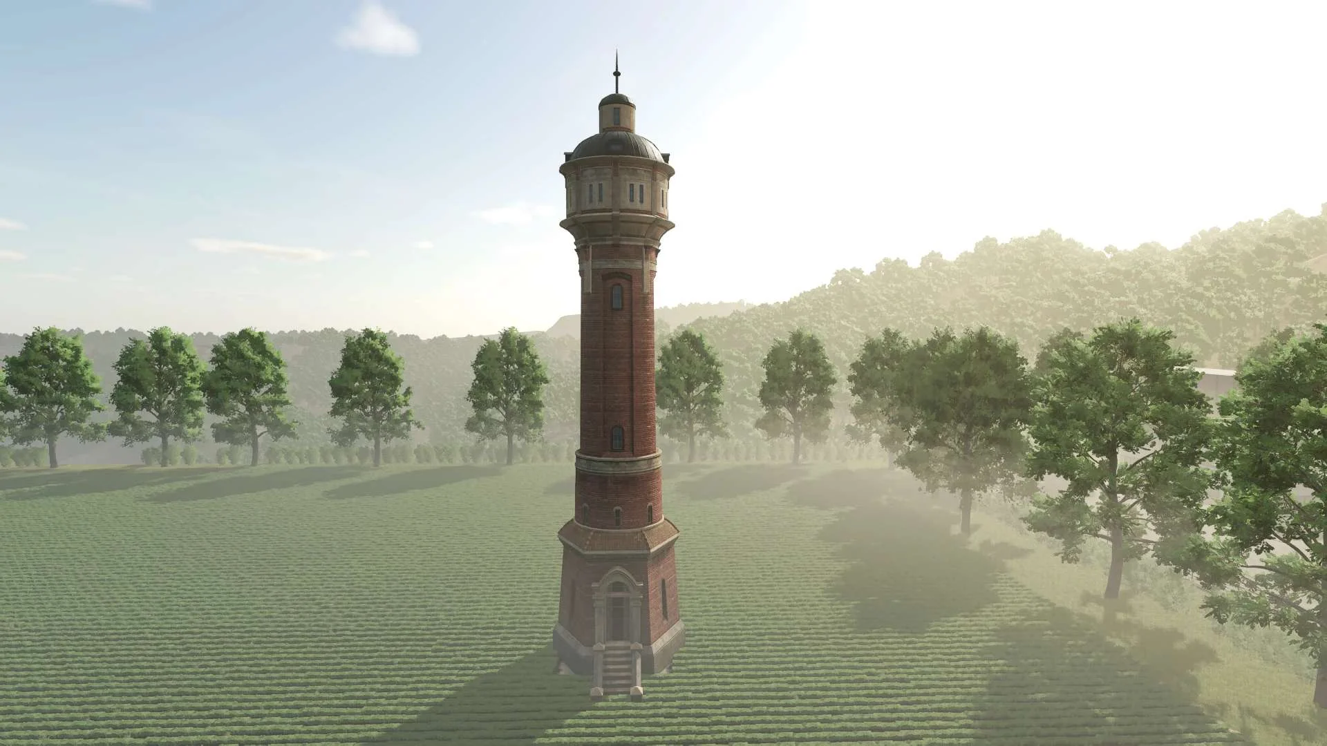 FS25 Water tower fr By BOB51160 v1.0 Objects Mod FS25 Mod Free Download