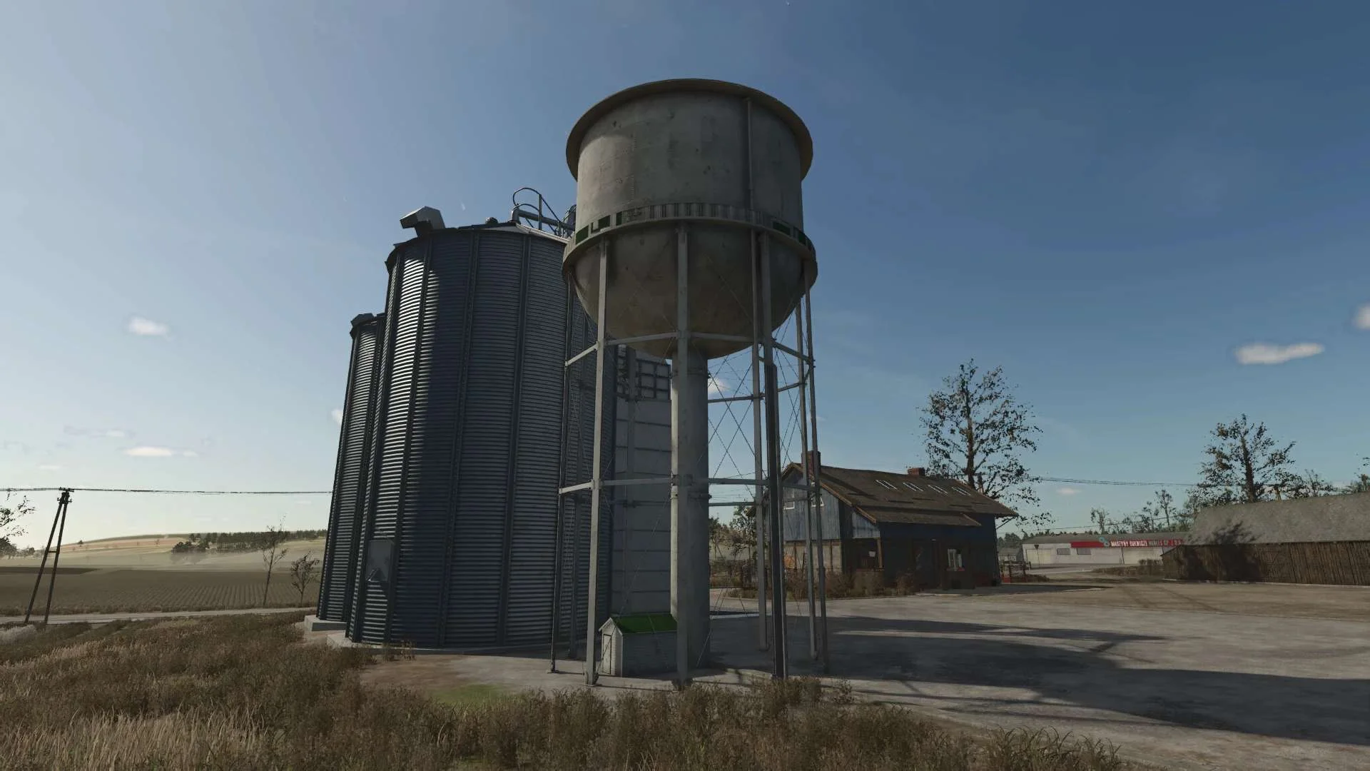 FS25 Water Tower v1.0 Objects Mod FS25 Mod Free Download