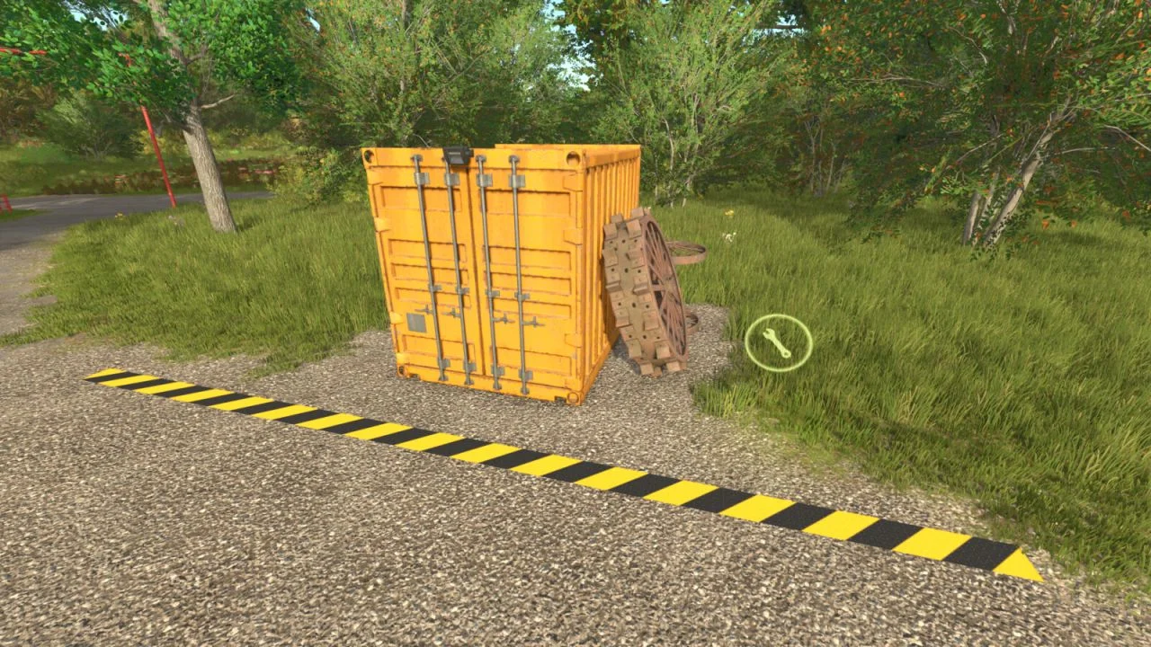 FS25 Wheelie Great Workshop V1.0 Objects Mod FS25 Mod Free Download