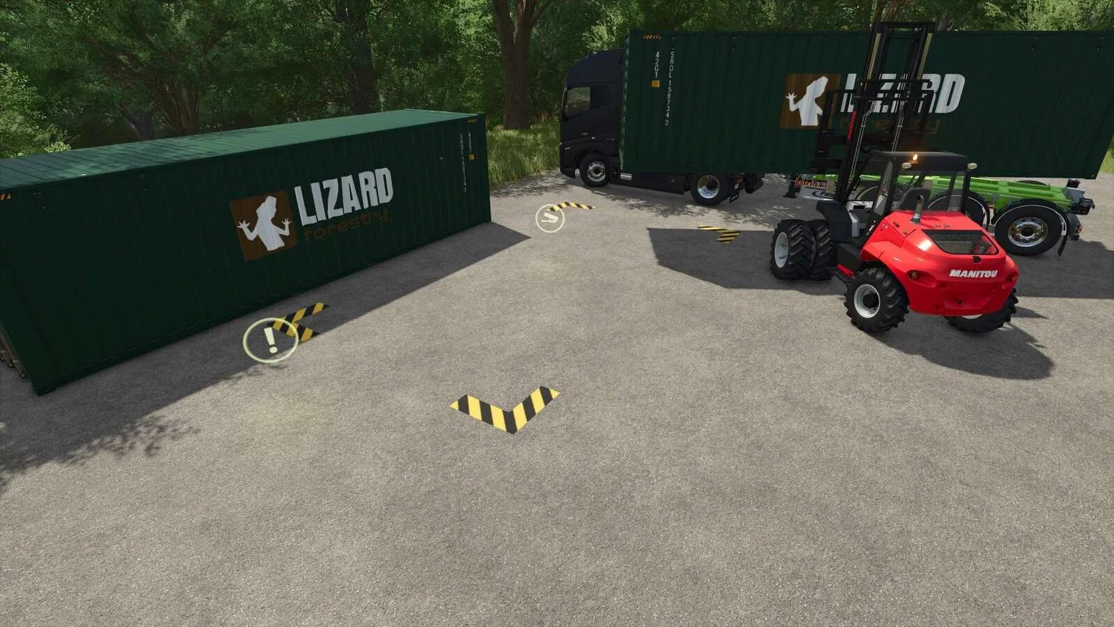 FS25 Wood Container Selling Station v1.0 Objects Mod FS25 Mod Free Download