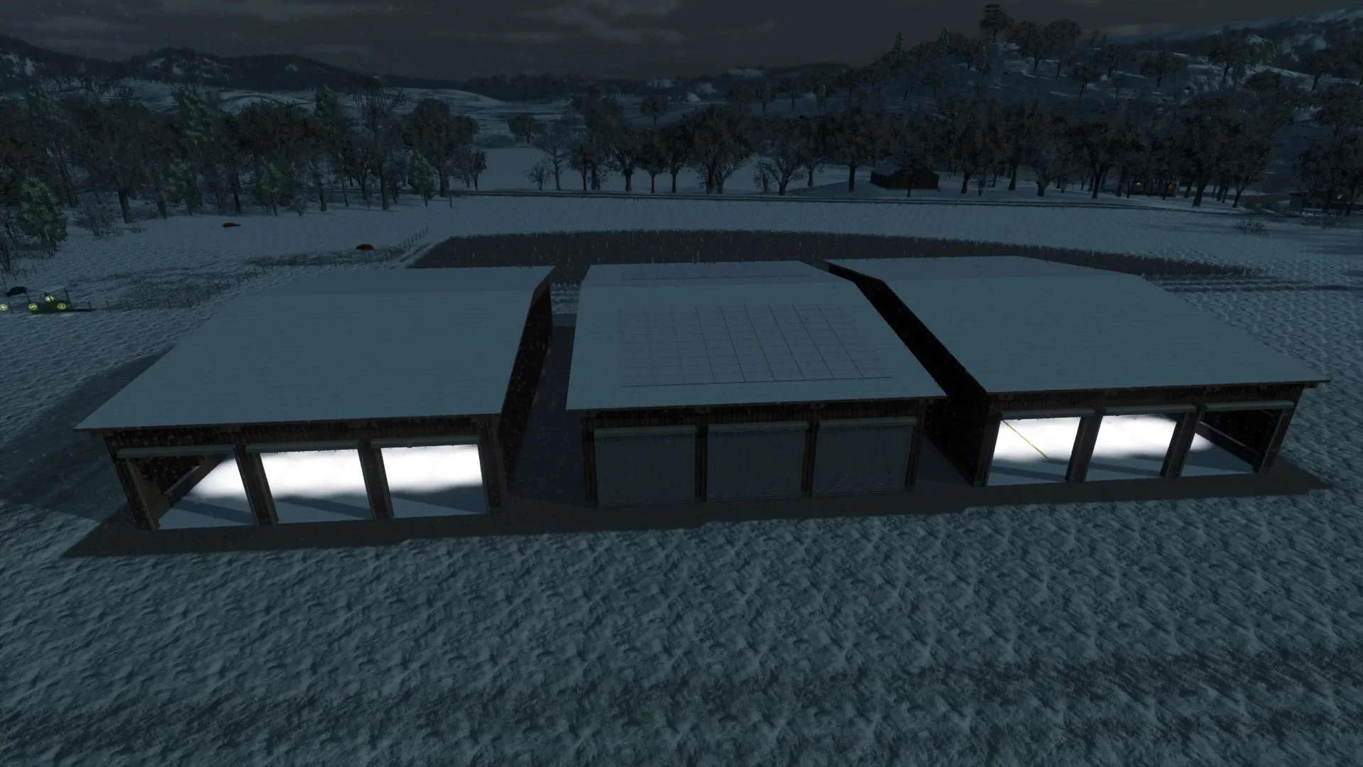 FS25 Wood Garage Pack v1.0.0.1 Objects Mod FS25 Mod Free Download