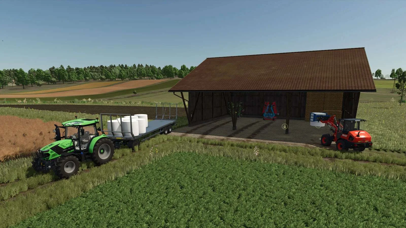 FS25 Wood Shed v1.0 Objects Mod FS25 Mod Free Download