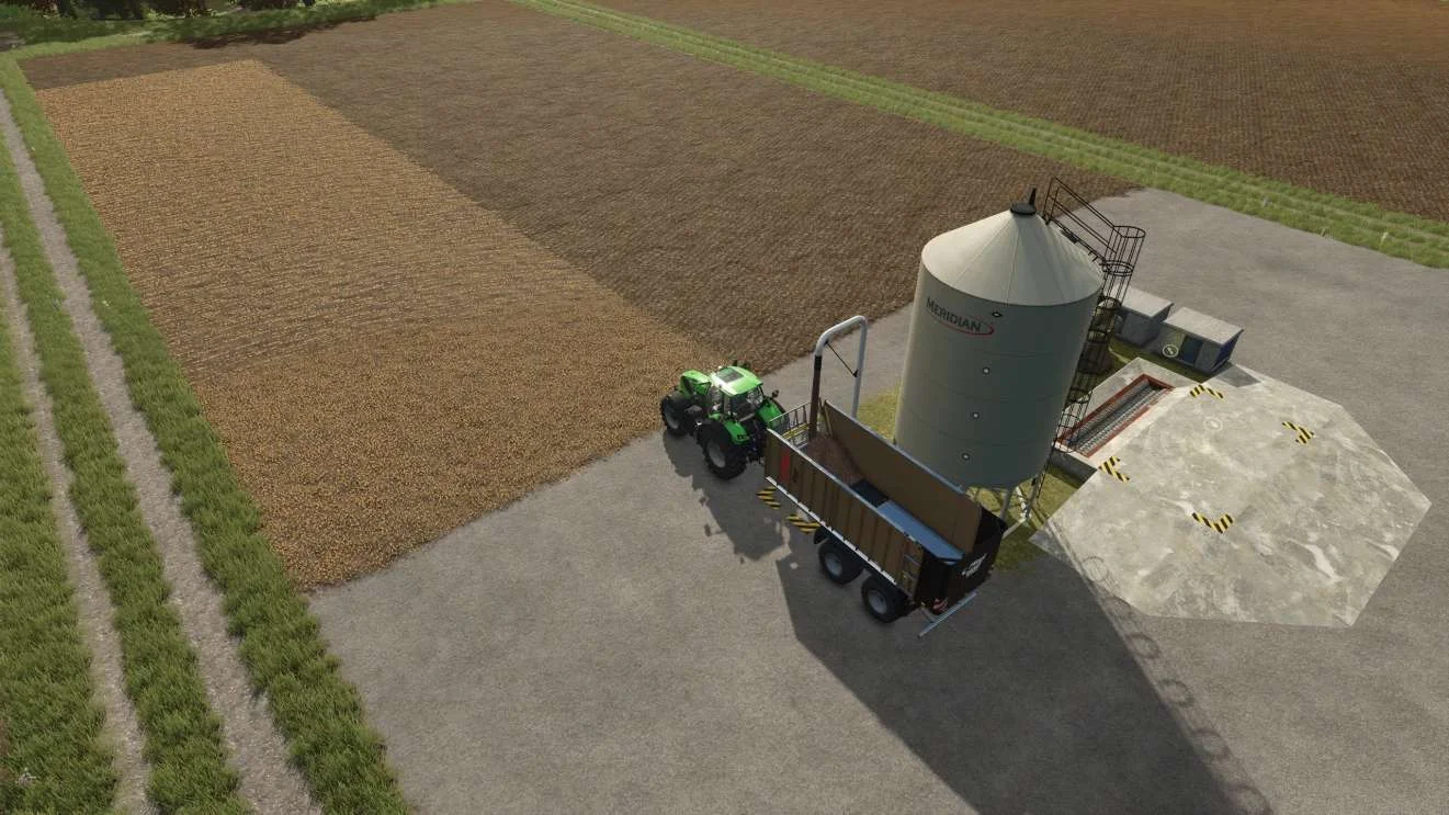 FS25 Wood Shredder V1.0 Objects Mod FS25 Mod Free Download