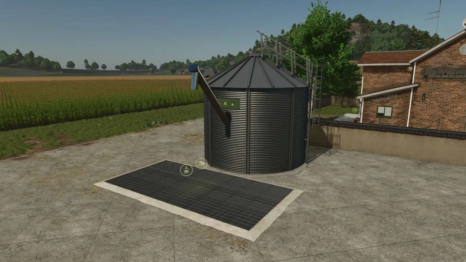 FS25 Woodchip And Grass Silo v1.0 Objects Mod FS25 Mod Free Download