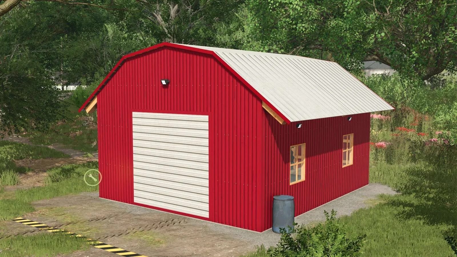 FS25 Workshop Shed v1.0 Objects Mod FS25 Mod Free Download