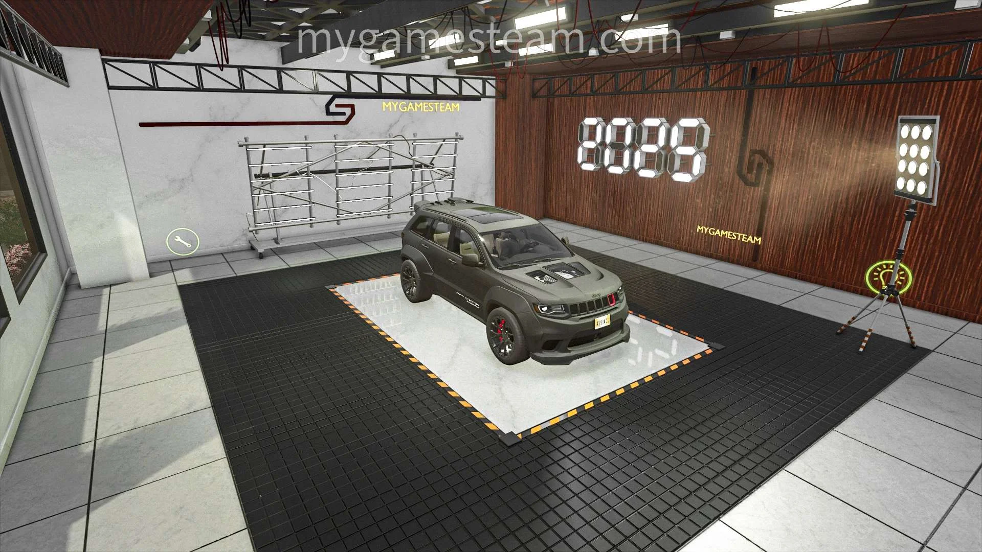 FS25 Workshop Showroom V1.1 Objects Mod FS25 Mod Free Download