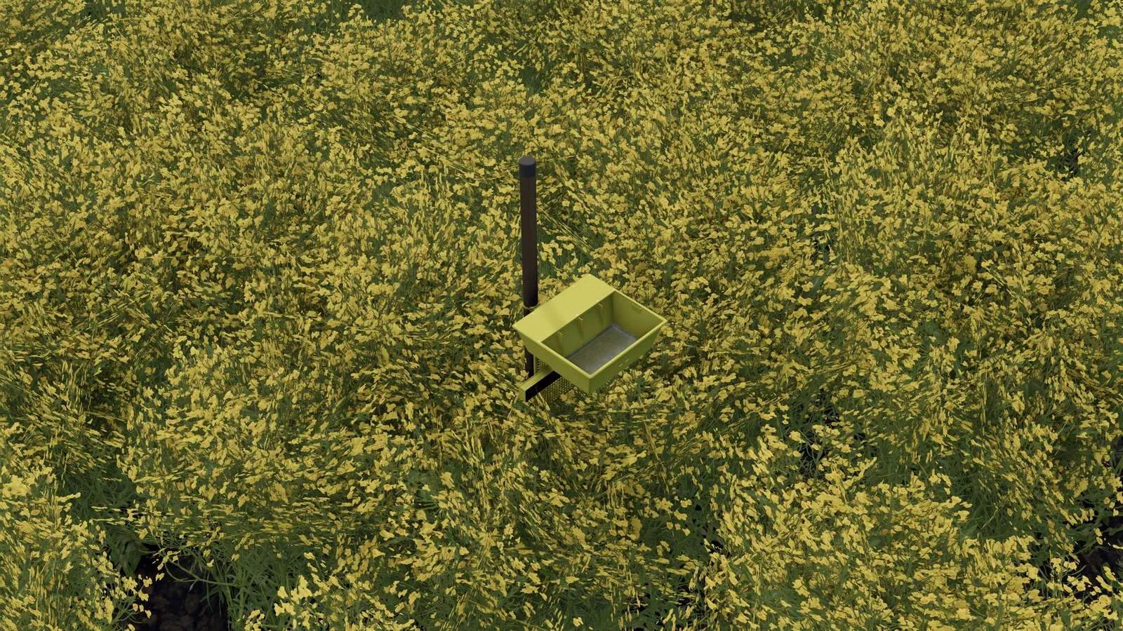 FS25 Yellow Tray v1.1 Objects Mod FS25 Mod Free Download
