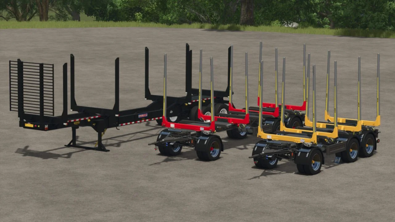 FS25 Autoloading Wood Pack V1.0 Forestry Mod FS25 Mod Free Download