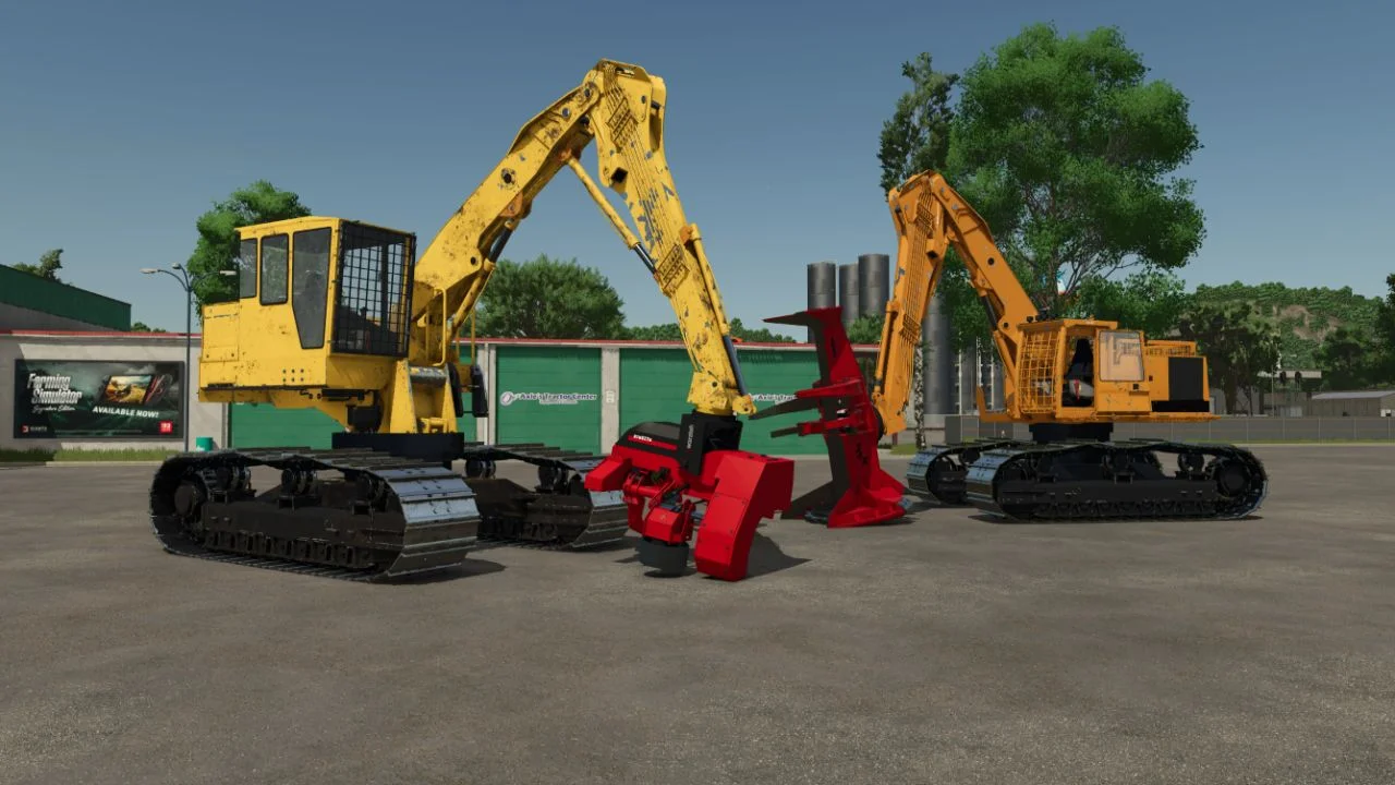 FS25 Custom processor V1.0.0.2 Forestry Mod FS25 Mod Free Download