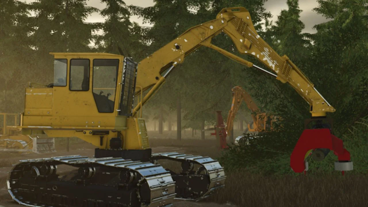 FS25 Custom processor V1.0 Forestry Mod FS25 Mod Free Download