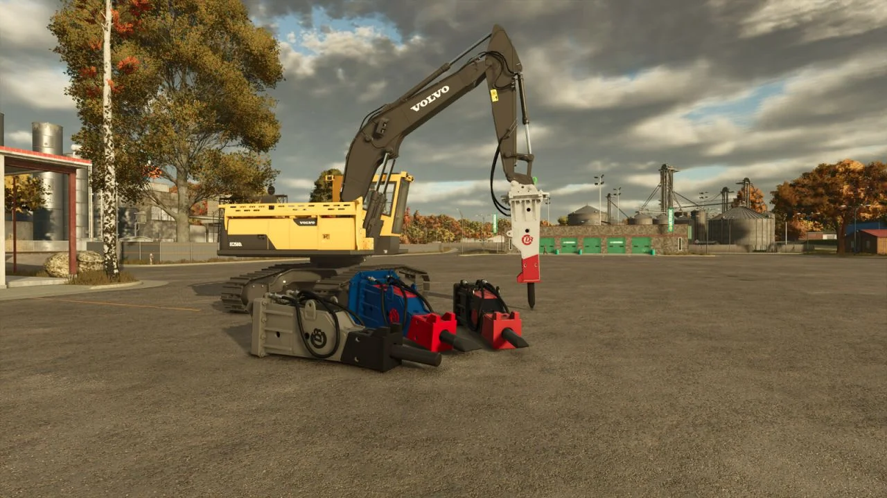 FS25 Demarec DFX-32 V1.0 Forestry Mod FS25 Mod Free Download