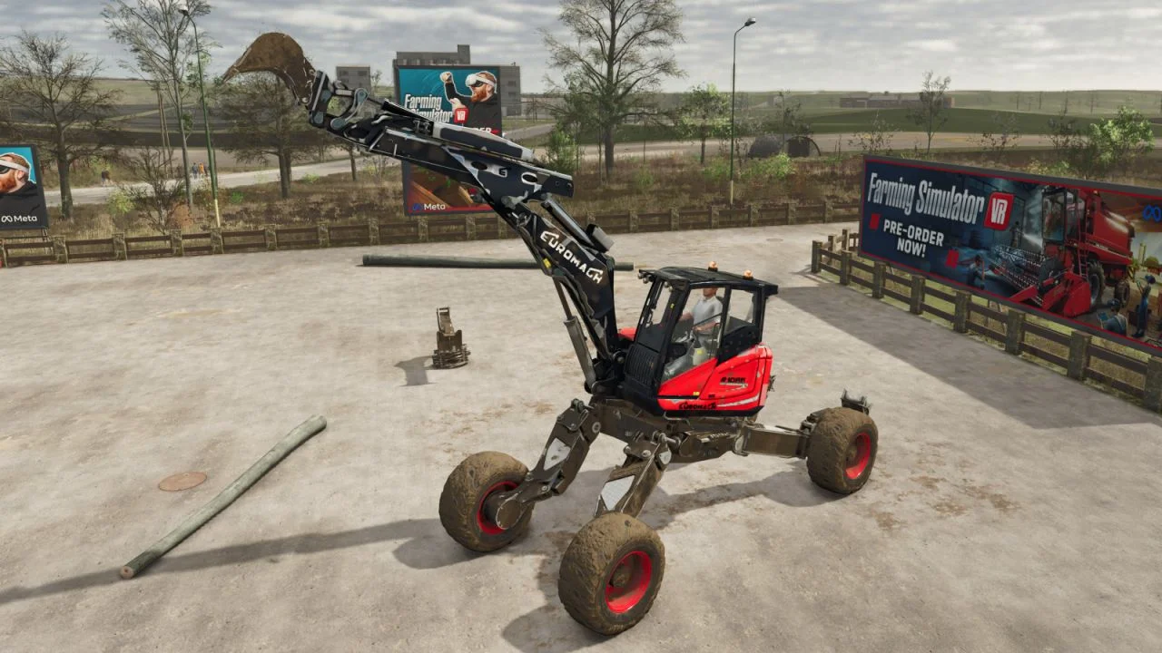 FS25 Euromach R1055 Forester V1.0 Forestry Mod FS25 Mod Free Download