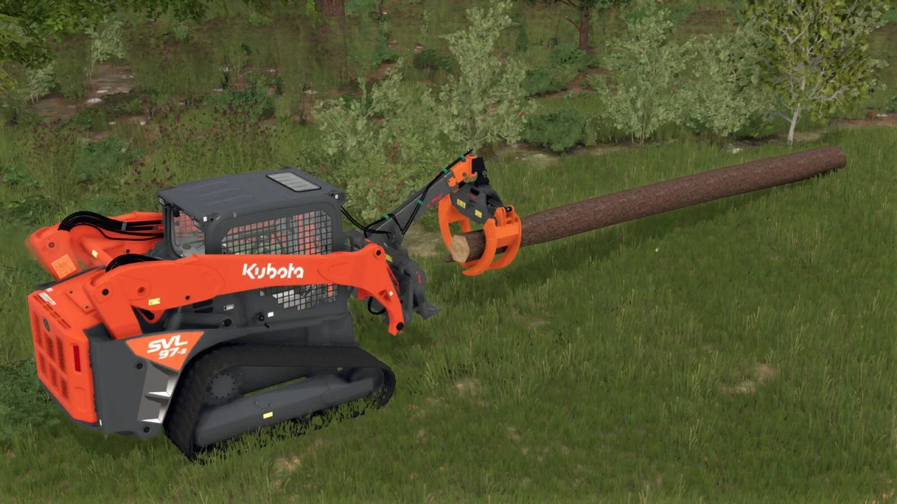 FS25 Fliegl Long Neck Combi Plus V1.0 Forestry Mod FS25 Mod Free Download