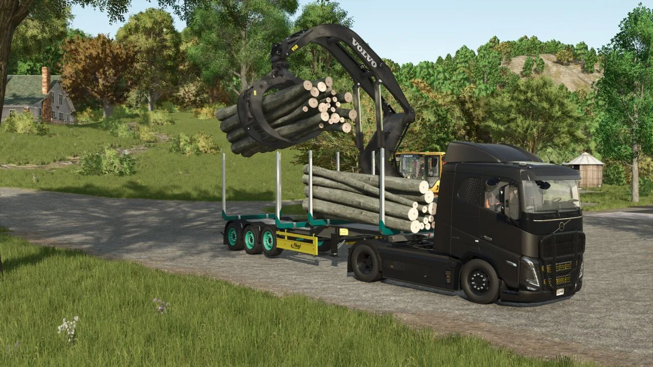 FS25 Fliegl Timber Runner Pack V1.0.0.5 Forestry Mod FS25 Mod Free Download