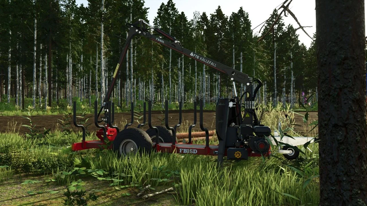 FS25 FTG FB15D V1.0 Forestry Mod FS25 Mod Free Download