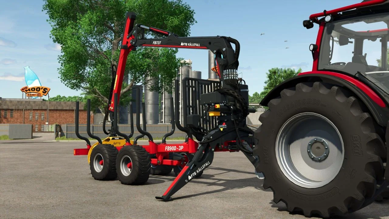 FS25 FTG FB90D V1.0 Forestry Mod FS25 Mod Free Download