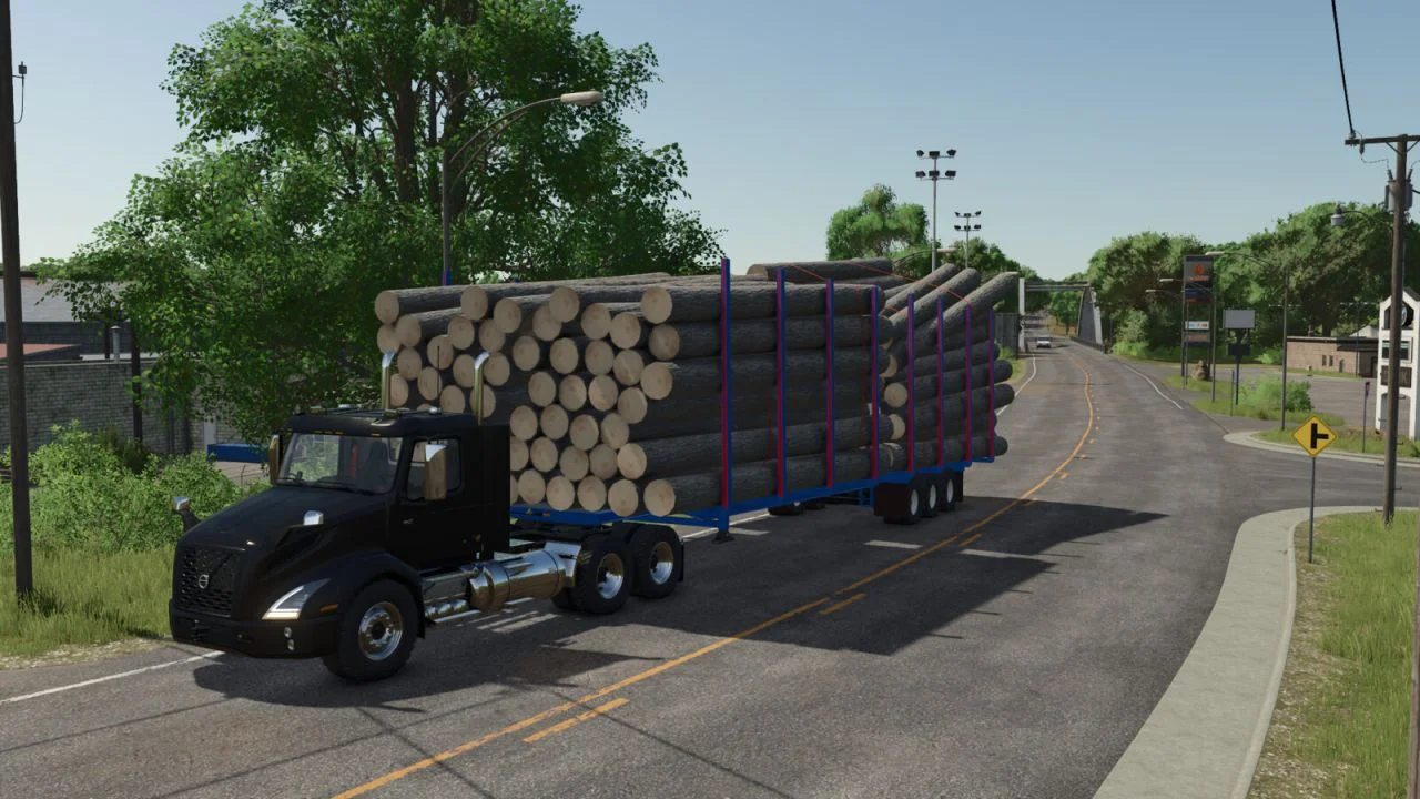 FS25 Heavy Duty Logger V1.0 Forestry Mod FS25 Mod Free Download