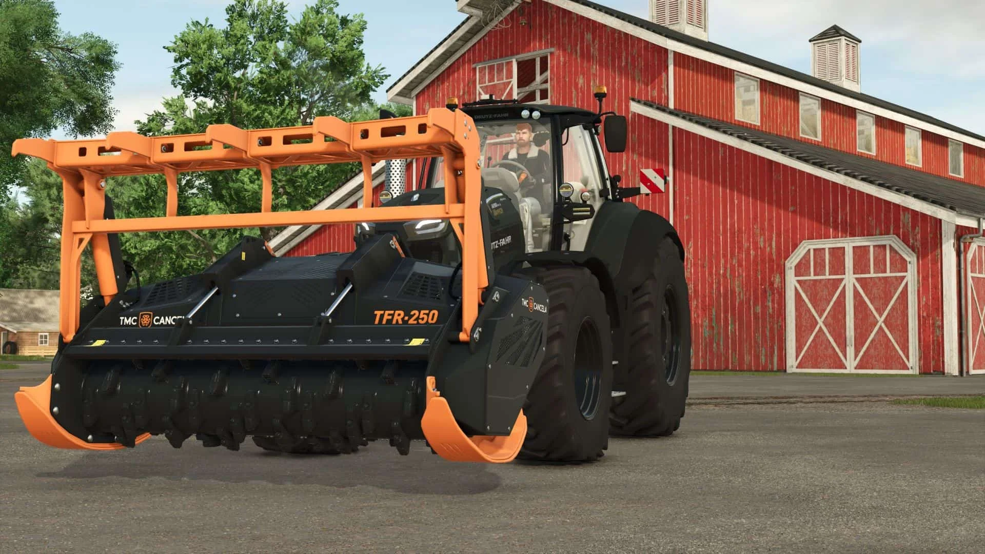 FS25 High speed stump grinder v1.0 Forestry Mod FS25 Mod Free Download