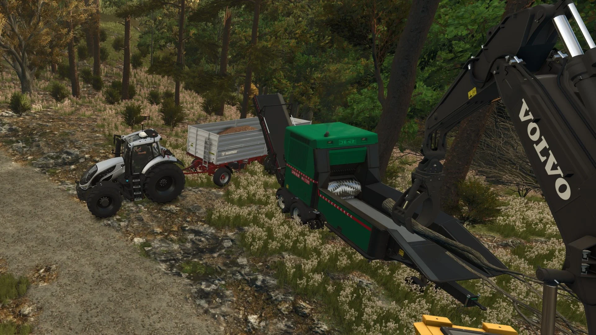 FS25 Jenz BA 725 V1.1 Forestry Mod FS25 Mod Free Download
