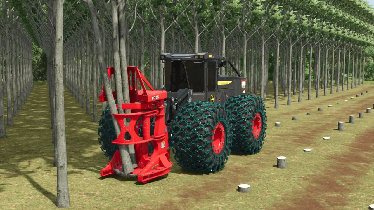 FS25 John Deere 84x Series V1.0.0.1 Forestry Mod FS25 Mod Free Download