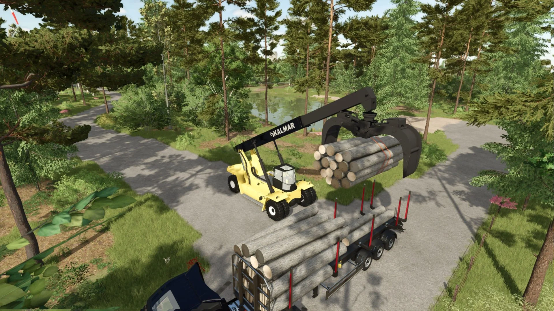 FS25 Kalmar V1.0 Forestry Mod FS25 Mod Free Download