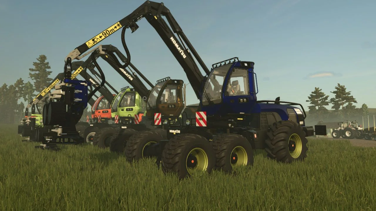 FS25 Komatsu 951 Edit V1.0.0.1 Forestry Mod FS25 Mod Free Download