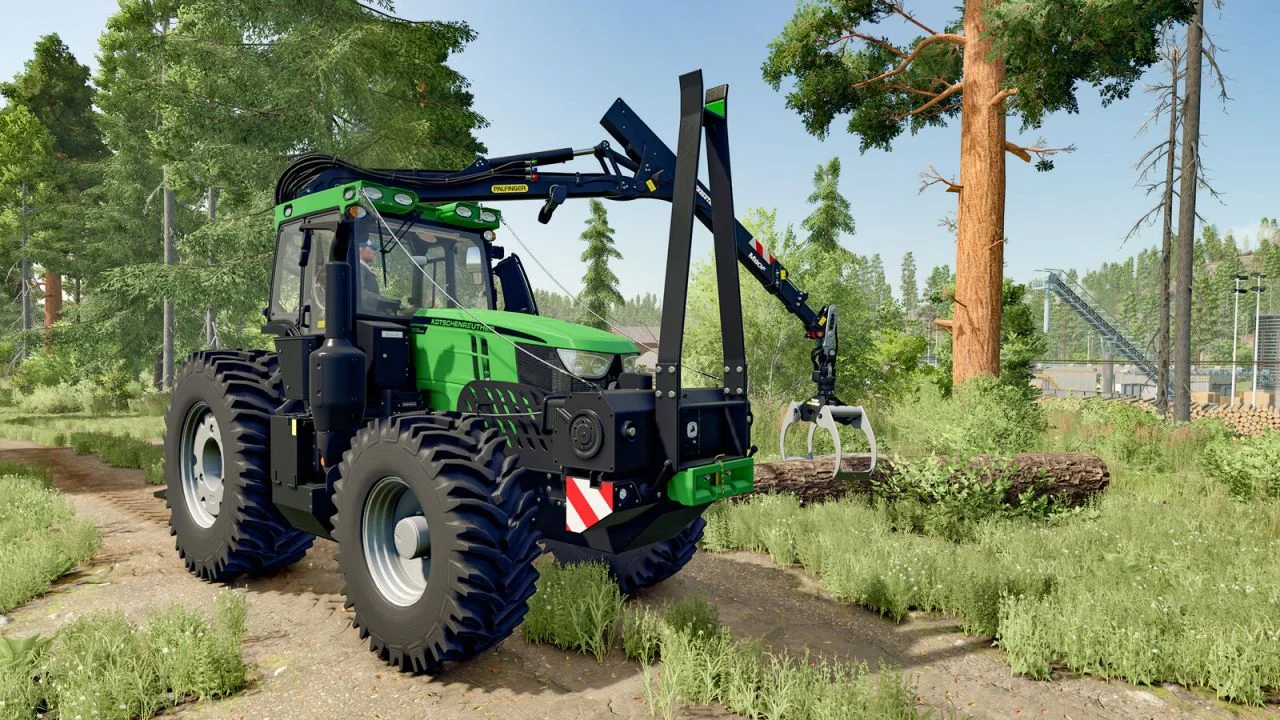 FS25 Kotschenreuther K300r V1.0.0.1 Forestry Mod FS25 Mod Free Download