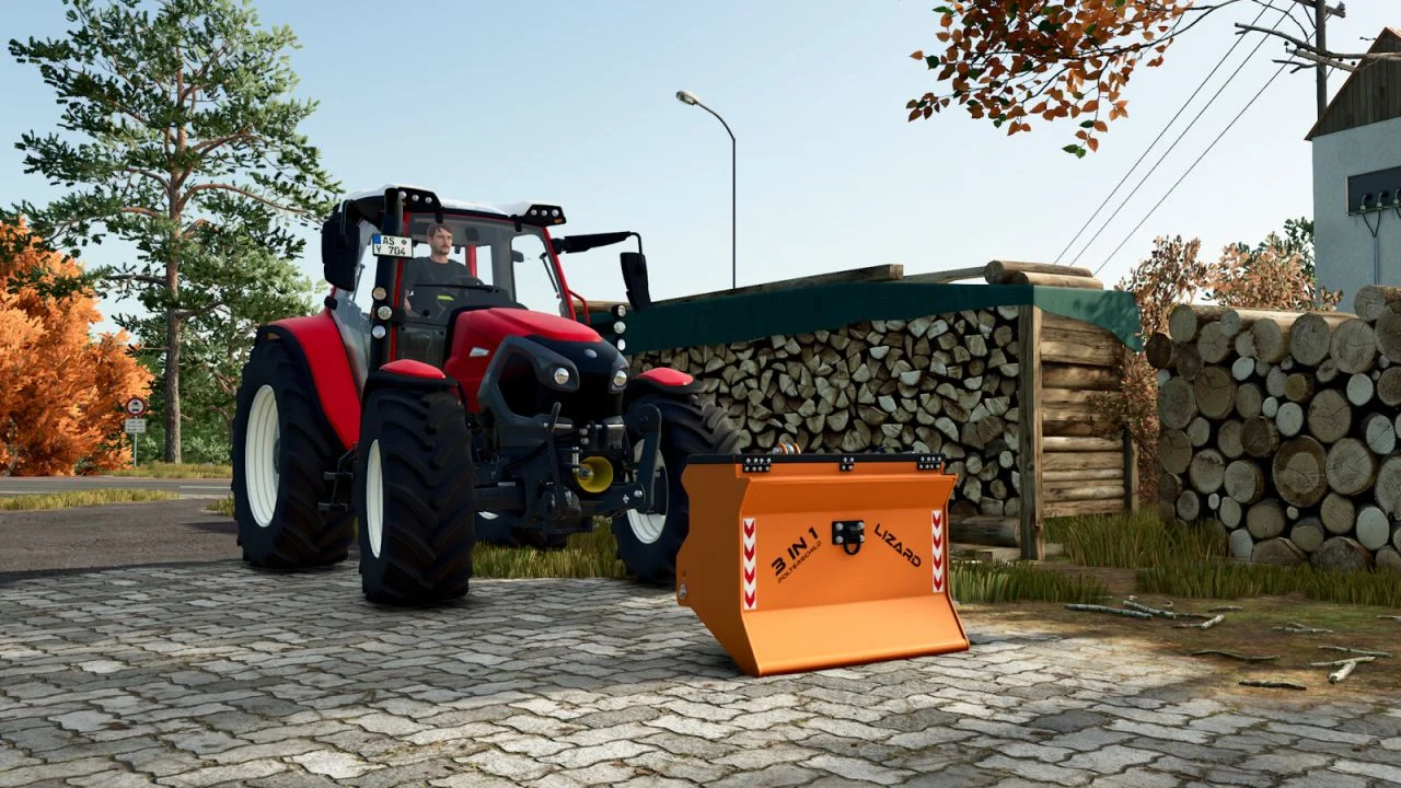 FS25 Lizard Log Shield V1.0 Forestry Mod FS25 Mod Free Download