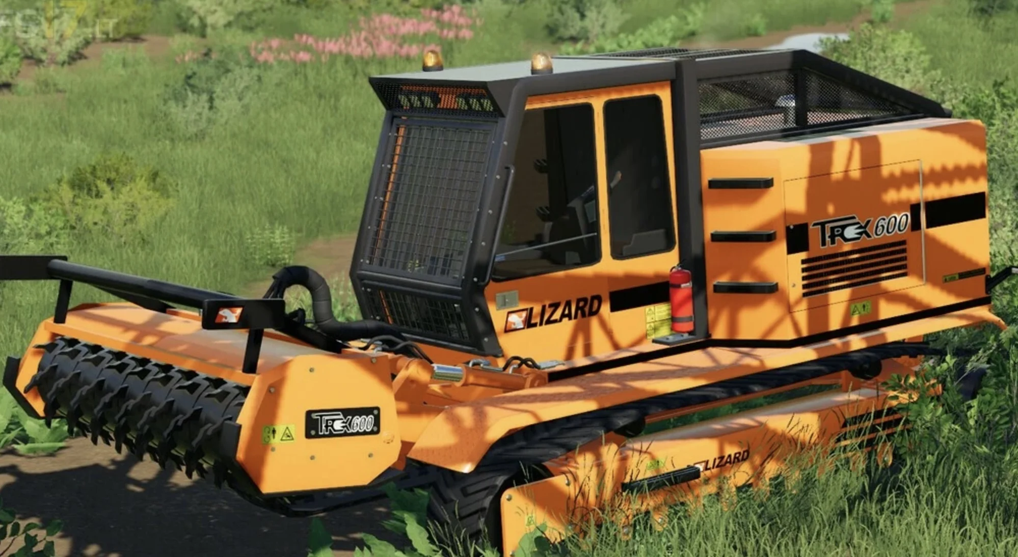 FS25 Lizard Trex 600 V1.0 Forestry Mod FS25 Mod Free Download