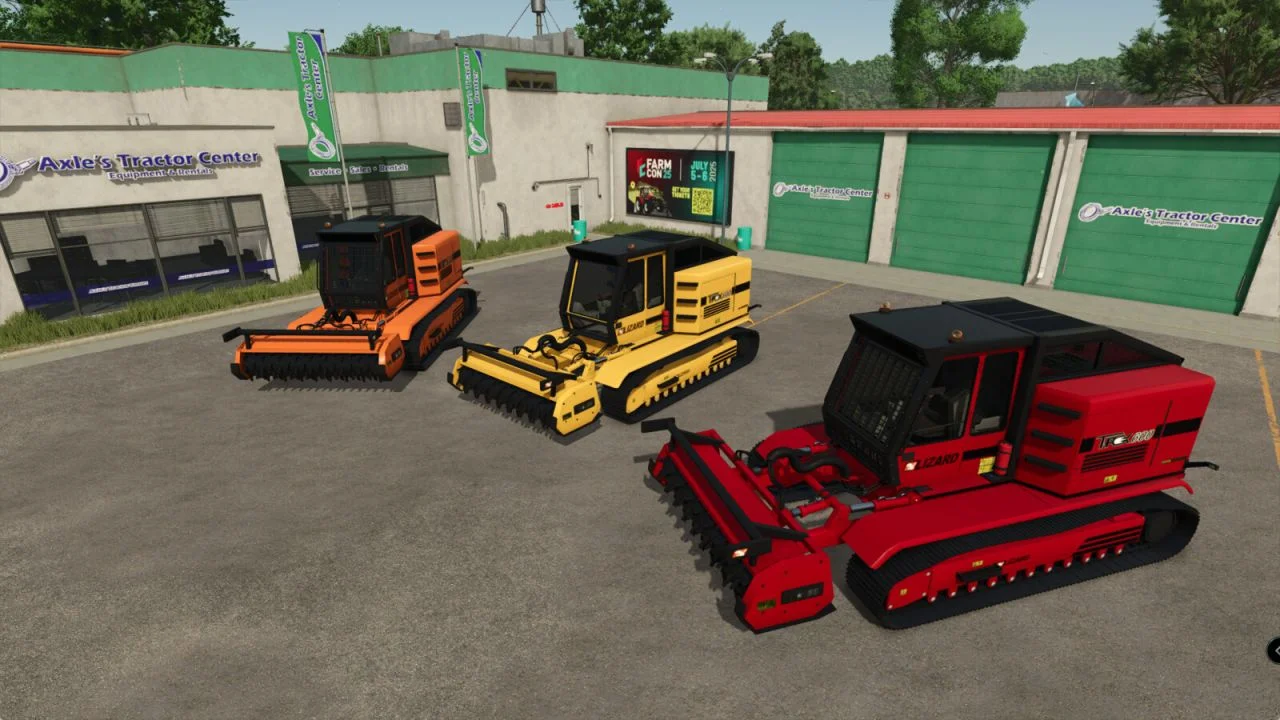 FS25 LIZARD Trex600 V1.0 Forestry Mod FS25 Mod Free Download