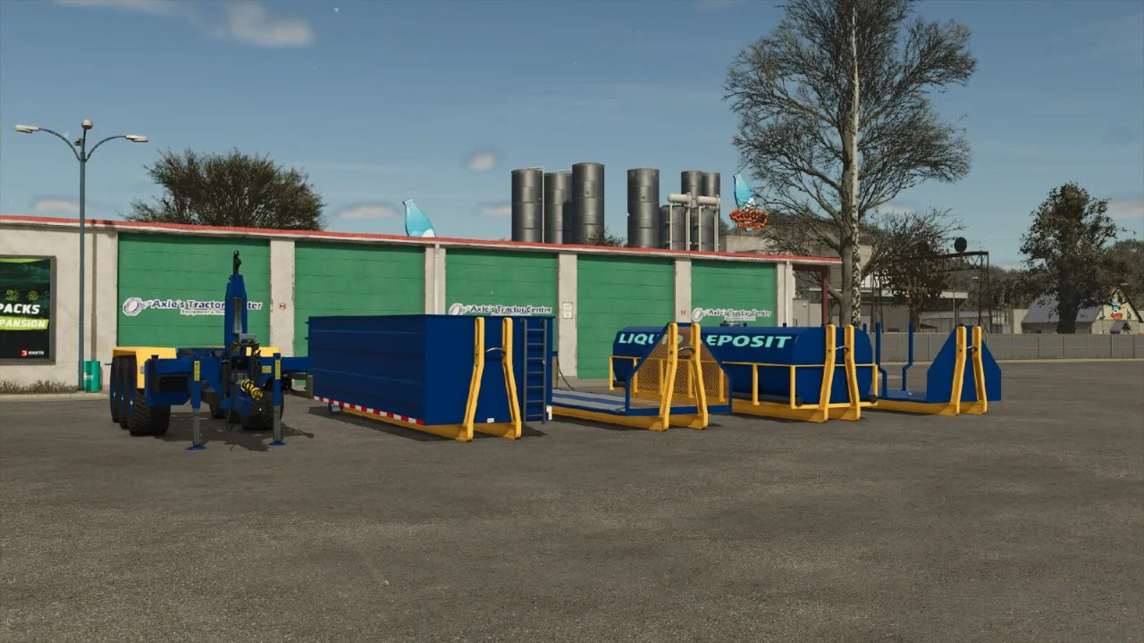 FS25 Multifruit Container + MultiLift Pack V1.0 Forestry Mod FS25 Mod Free Download
