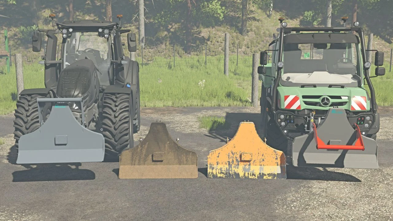 FS25 Pfanzelt Skid Blade V1.0 Forestry Mod FS25 Mod Free Download
