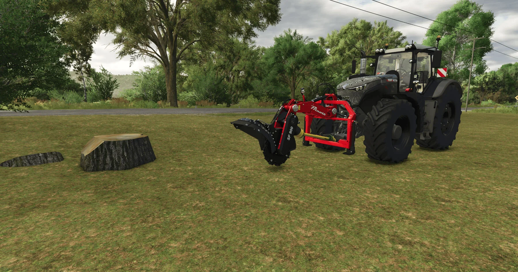 FS25 Prinoth SF900 Tree Deleter v1.1 Forestry Mod FS25 Mod Free Download
