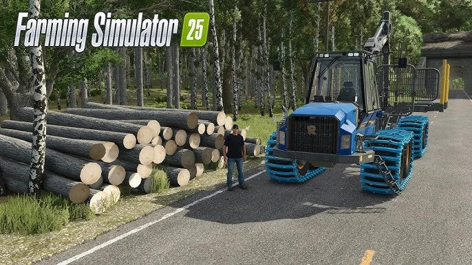 FS25 Rottne F20 D v1.0 Forestry Mod FS25 Mod Free Download