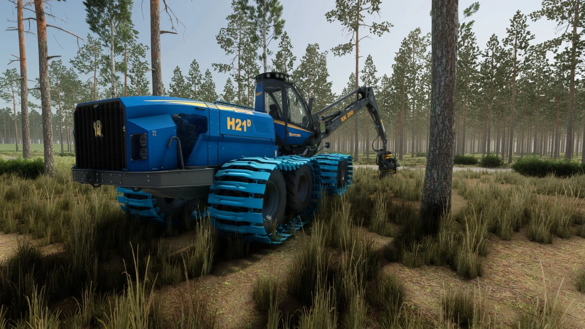 FS25 Rottne H21D V1.0 Forestry Mod FS25 Mod Free Download