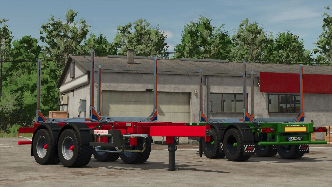 FS25 Schwarzmueller Tandem V1.0.0.1 Forestry Mod FS25 Mod Free Download
