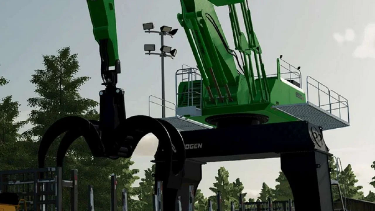 FS25 Sennebogen 850E V1.0 Forestry Mod FS25 Mod Free Download