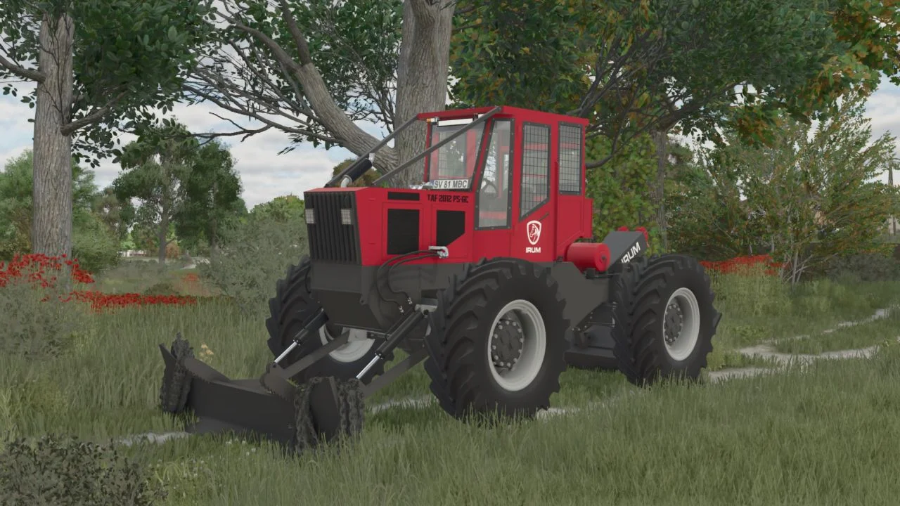 FS25 TAF 2012 PS-6C V1.0 Forestry Mod FS25 Mod Free Download