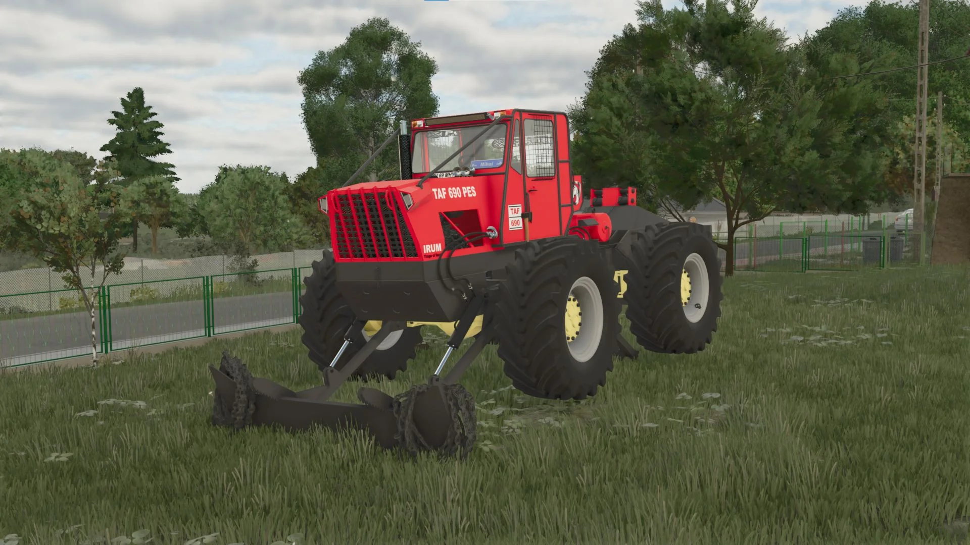 FS25 TAF 690 PES V1.0 Forestry Mod FS25 Mod Free Download