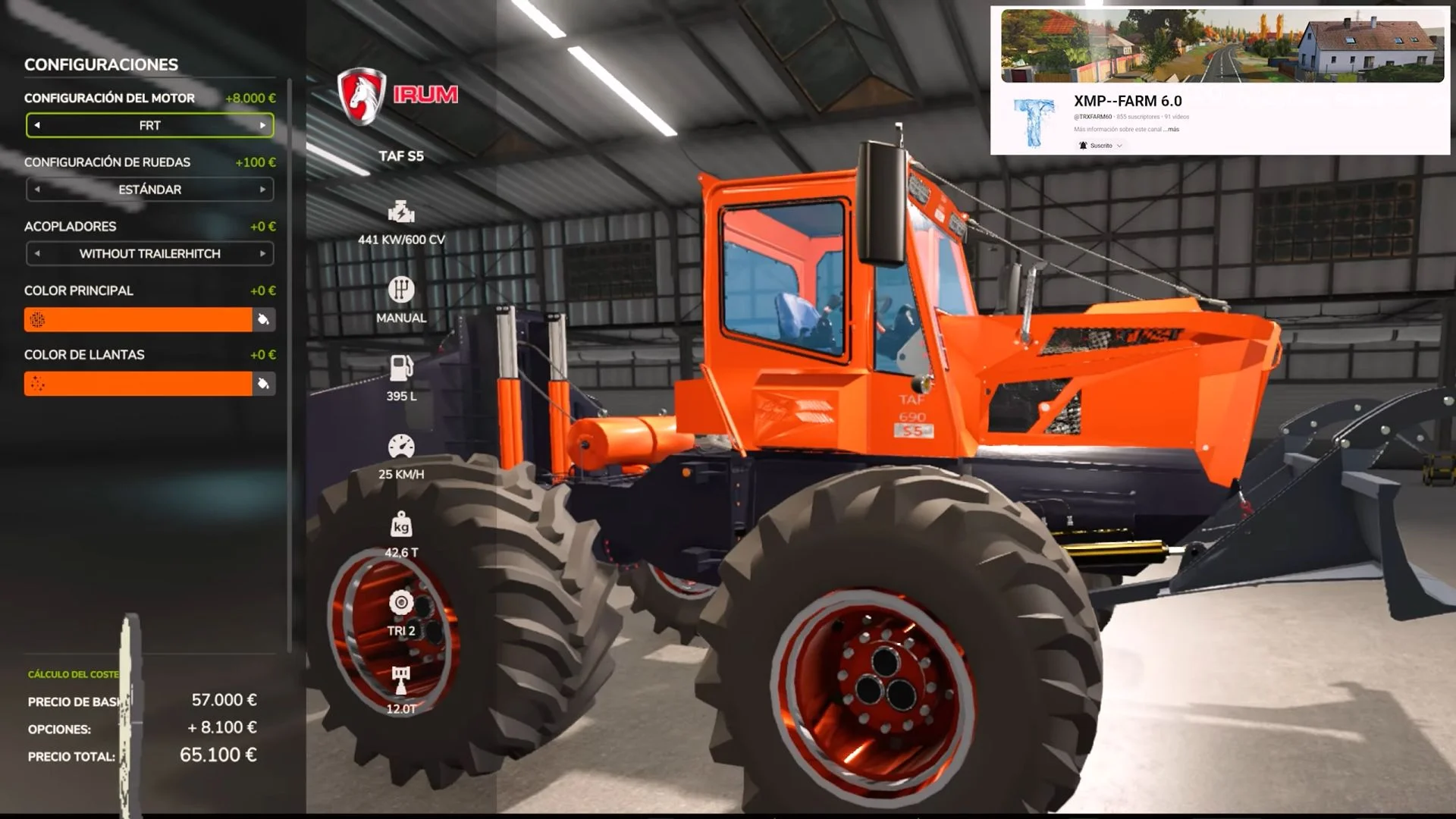 FS25 TAF S5 IRUM V1.0 Forestry Mod FS25 Mod Free Download