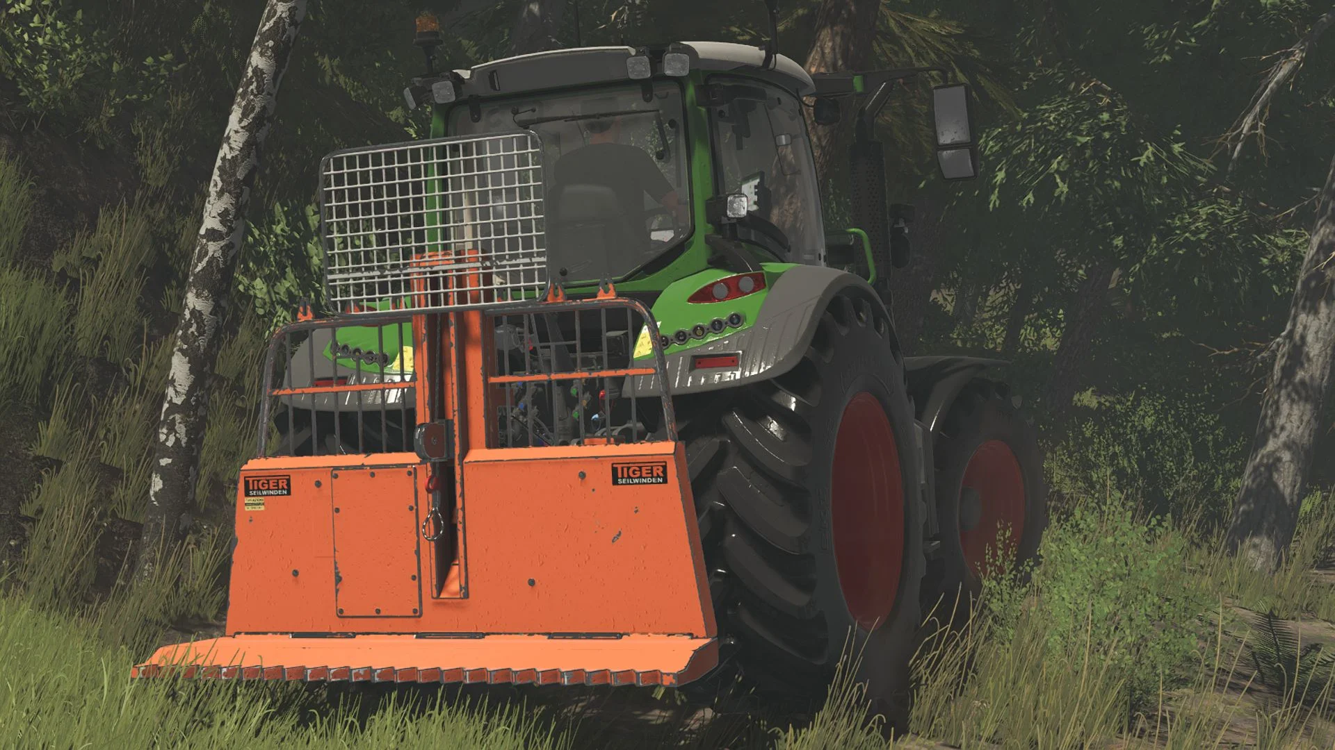 FS25 Tiger Seilwinde 8T V1.0 Forestry Mod FS25 Mod Free Download