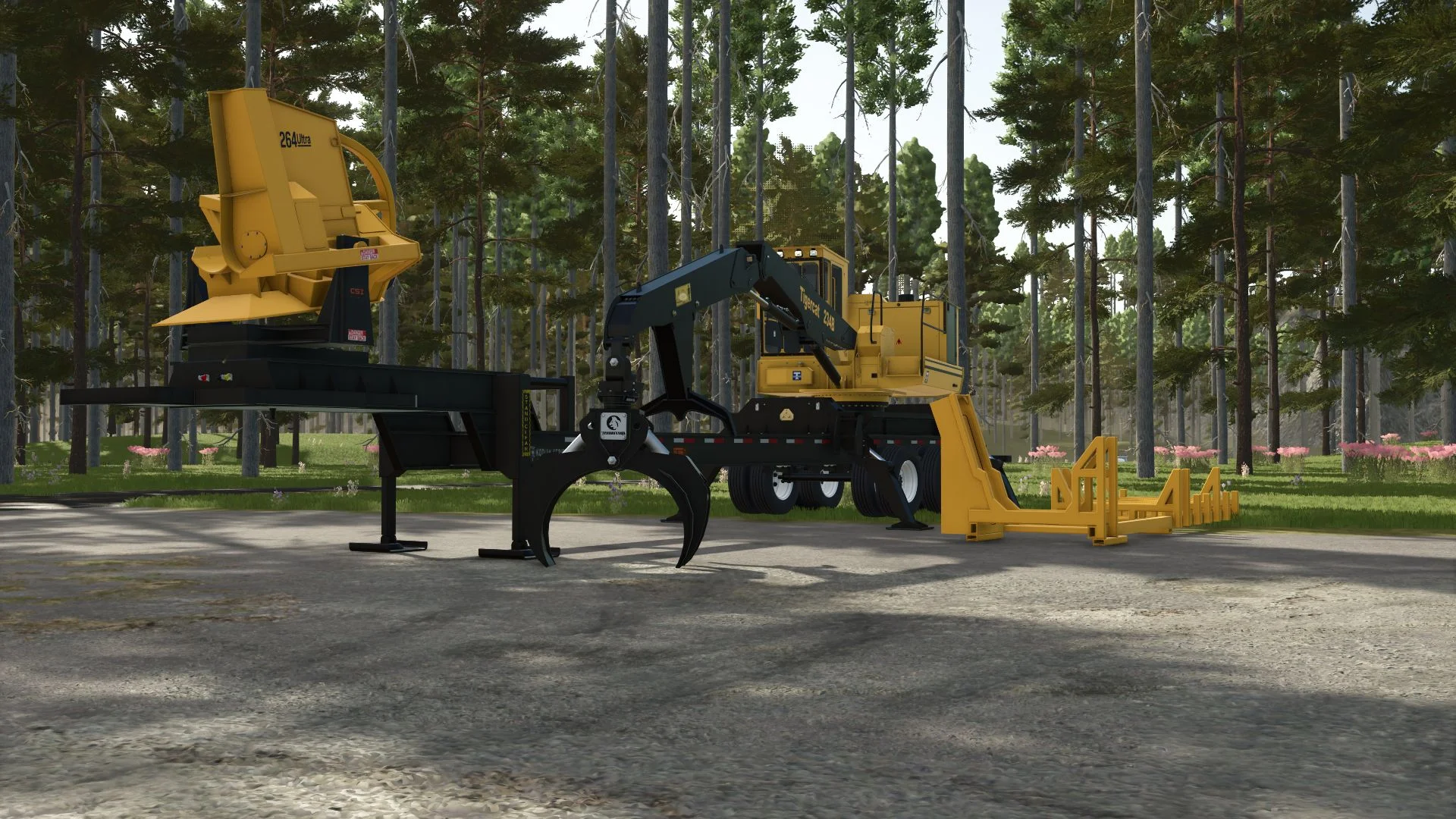 FS25 Tigercat 234B V1.0 Forestry Mod FS25 Mod Free Download