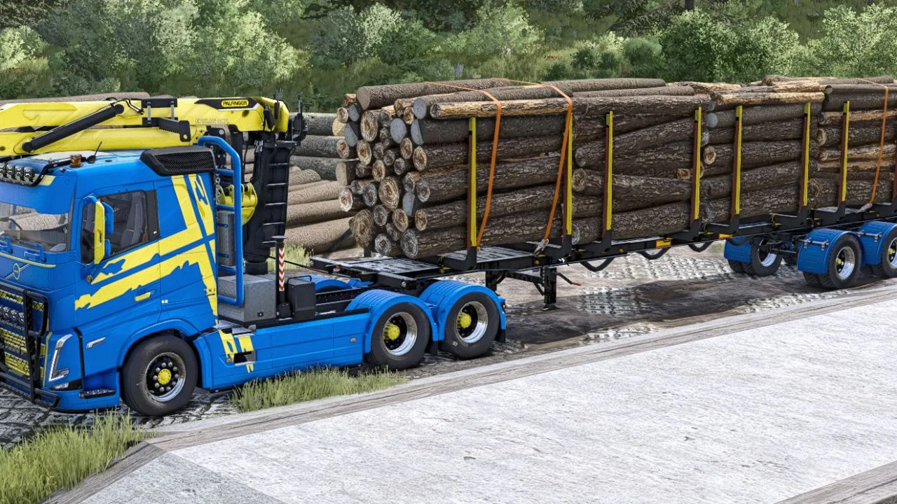 FS25 Timber Runner V1.1 Forestry Mod FS25 Mod Free Download