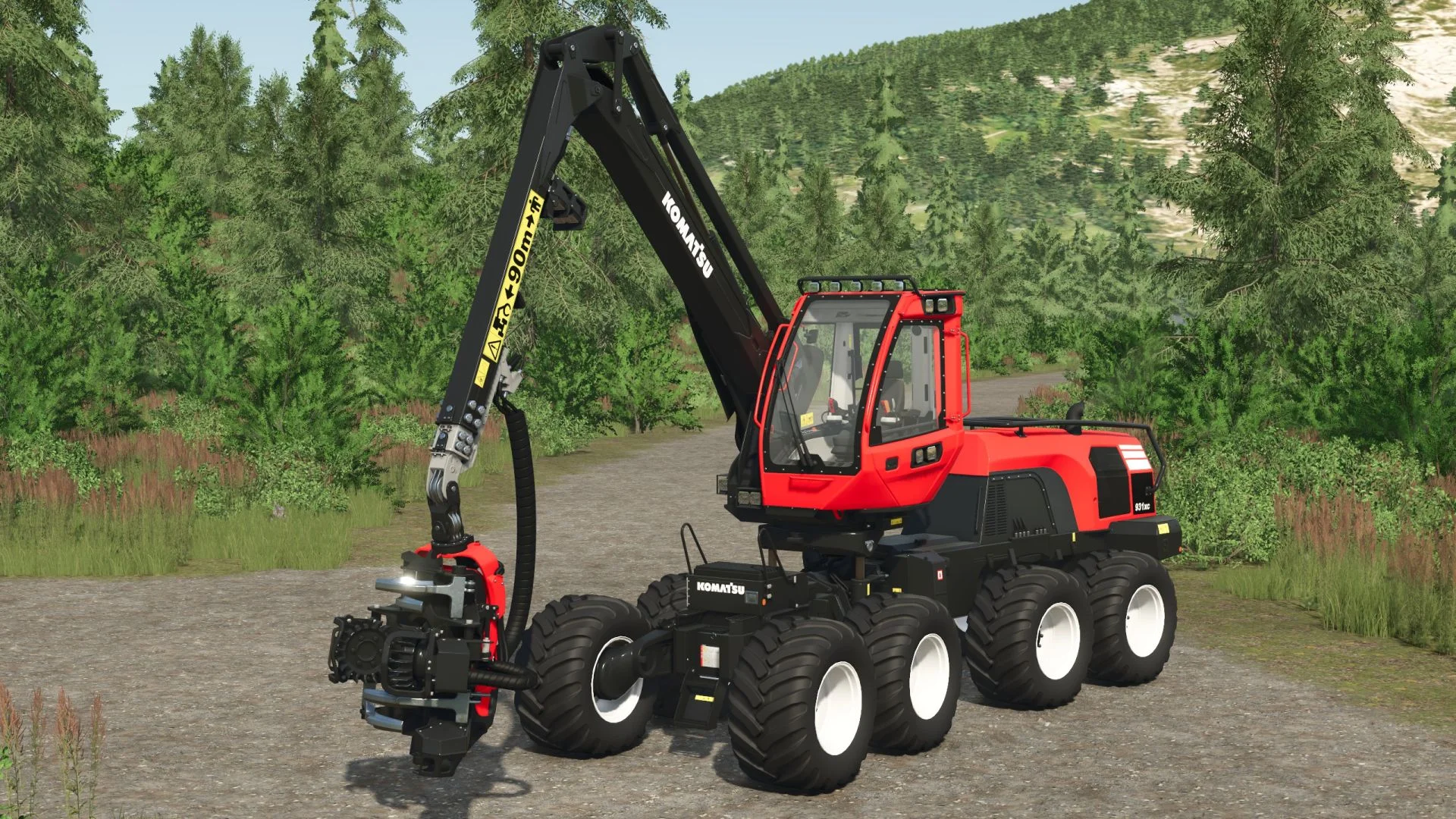 FS25 Valmet XC931 V1.0 Forestry Mod FS25 Mod Free Download