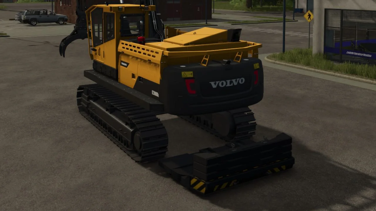 FS25 Volvo EC380DL UPGRAYEDD V1.0.1 Forestry Mod FS25 Mod Free Download