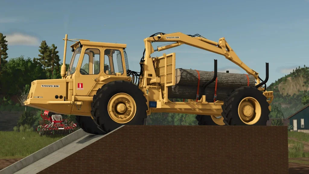 FS25 Volvo SM 462 Rust Edition v1.0 Forestry Mod FS25 Mod Free Download