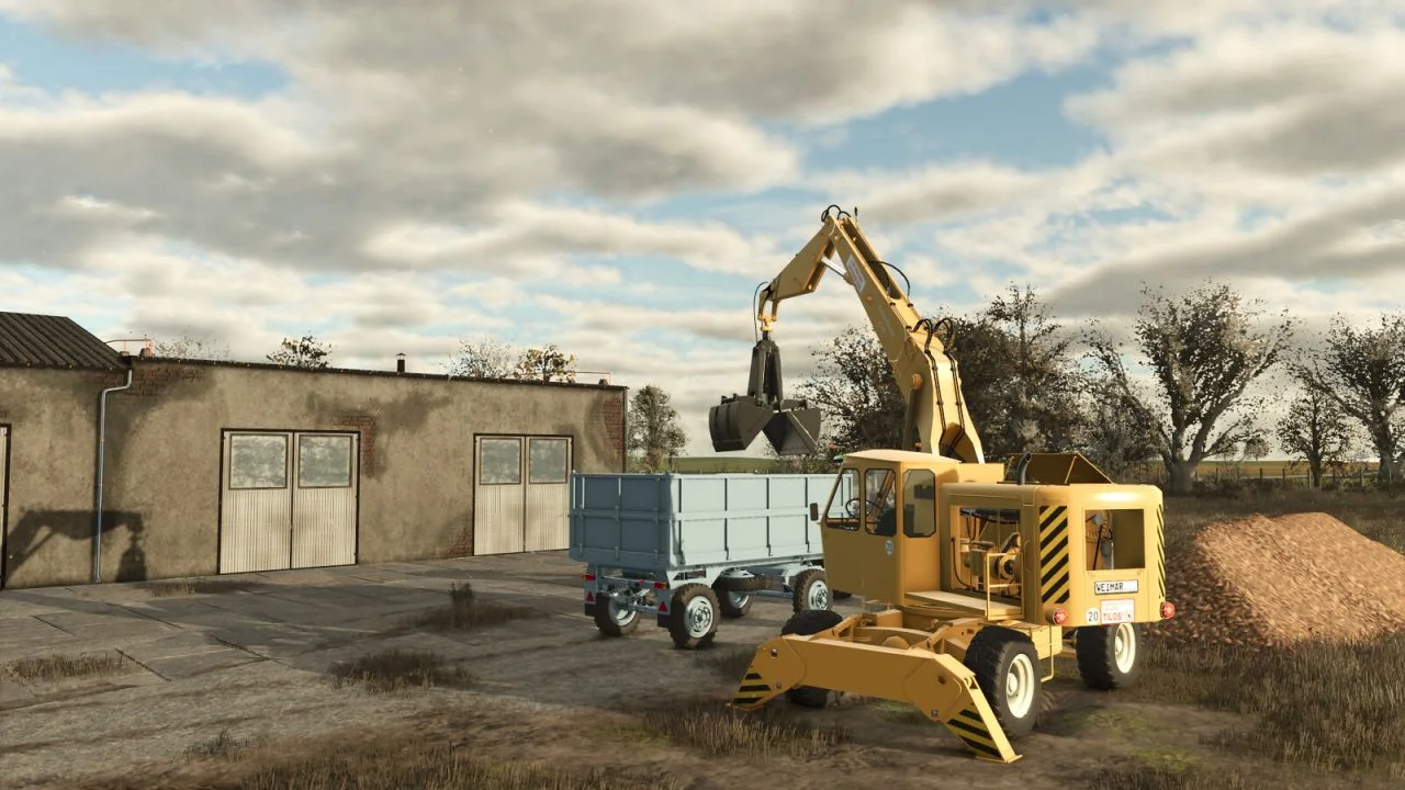 FS25 Weimar T-174 V1.0 Forestry Mod FS25 Mod Free Download