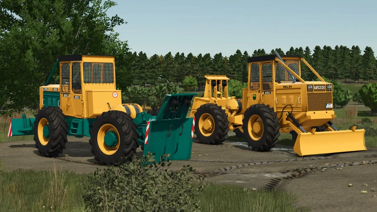 FS25 Zetor TKL 81 Turbo V1.0 Forestry Mod FS25 Mod Free Download