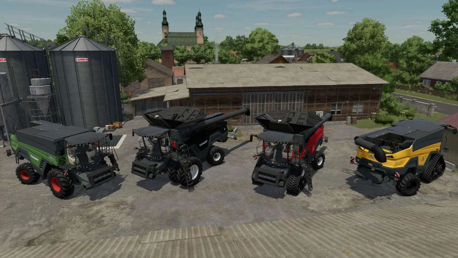 FS25 AGCO IDEAL 2017-2023 Pack v1.0 Harvesters Mod FS25 Mod Free Download