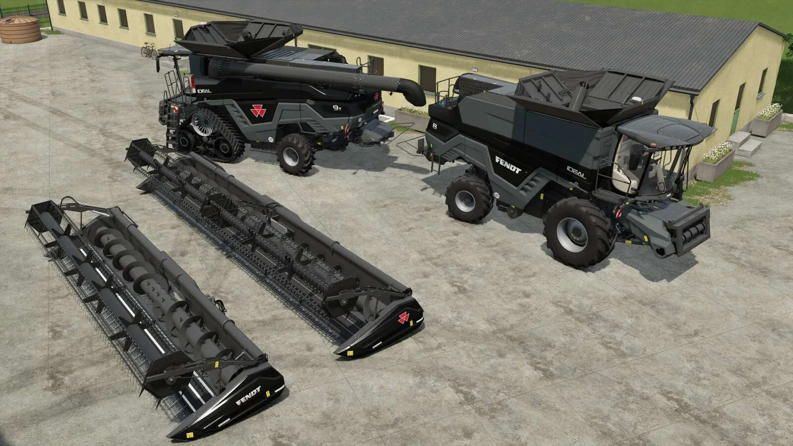 FS25 AGCO IDEAL 2017-2023 Pack v1.1 Harvesters Mod FS25 Mod Free Download